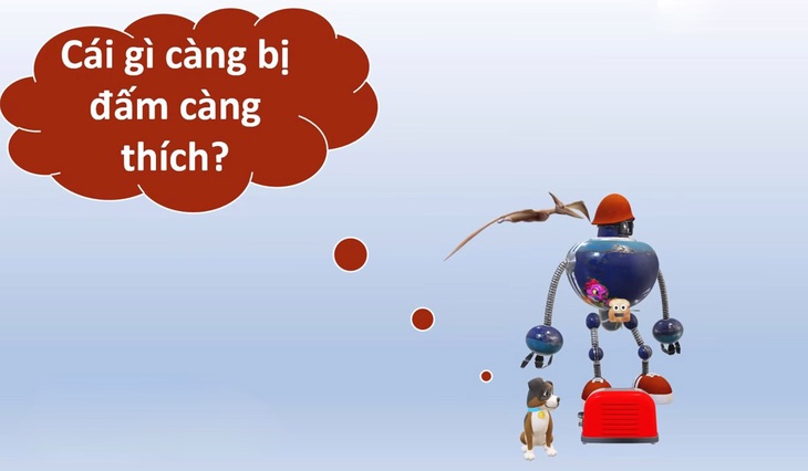 Câu đố hack não: Cái gì càng bị đấm càng thích?- Ảnh 1.