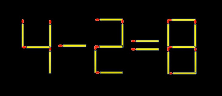 Thử tài IQ: Di chuyển một que diêm để 9+10=1 thành phép tính đúng- Ảnh 3.