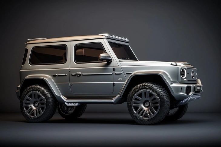 Mercedes-Benz G-Class nhỏ không có bản động cơ đốt trong như 