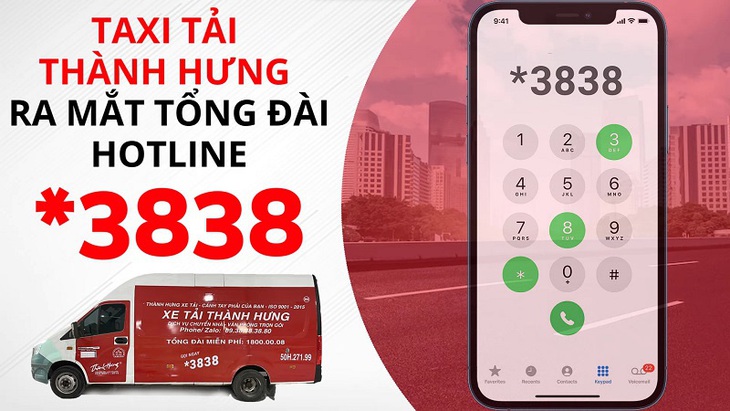 Taxi Tải Thành Hưng ra mắt tổng đài miễn phí mới *3838- Ảnh 3.