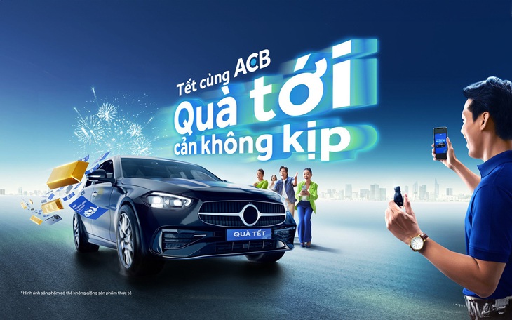 Vay vốn ngân hàng có cơ hội trúng xe Mercedes - Ảnh: ACB