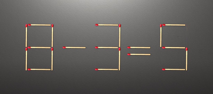 Thử tài IQ: Di chuyển một que diêm để 7+7=8 thành phép tính đúng- Ảnh 7.