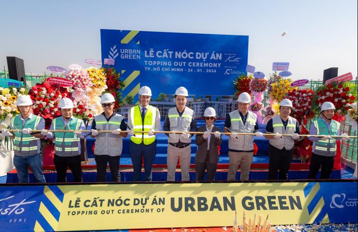 Lễ cất nóc dự án Urban Green