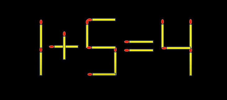 Thử tài IQ: Di chuyển một que diêm để 25/3=76 thành phép tính đúng- Ảnh 3.