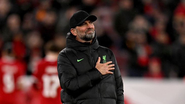 HLV Jurgen Klopp khiến fan Man Utd vui mừng - Ảnh: GETTY IMAGES