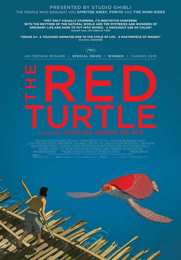 The Red Turtle là tập hợp những hình ảnh đẹp đẽ về con người và thiên nhiên.