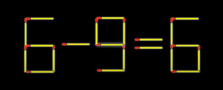 Thử tài IQ: Di chuyển một que diêm để 6+4-1=3 thành phép tính đúng- Ảnh 6.