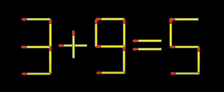 Thử tài IQ: Di chuyển một que diêm để 7+8=2 thành phép tính đúng- Ảnh 3.