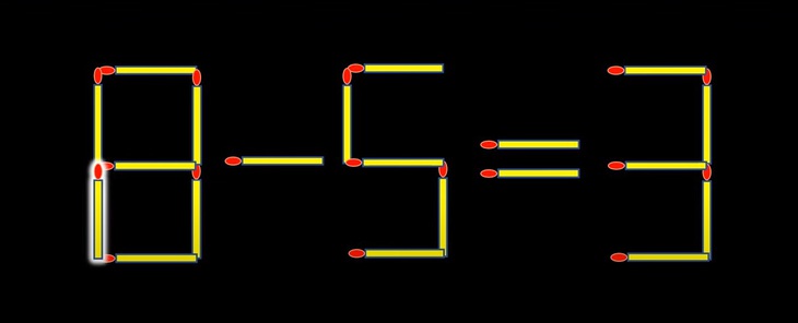 Thử tài IQ: Di chuyển một que diêm để 6+4-1=3 thành phép tính đúng- Ảnh 5.