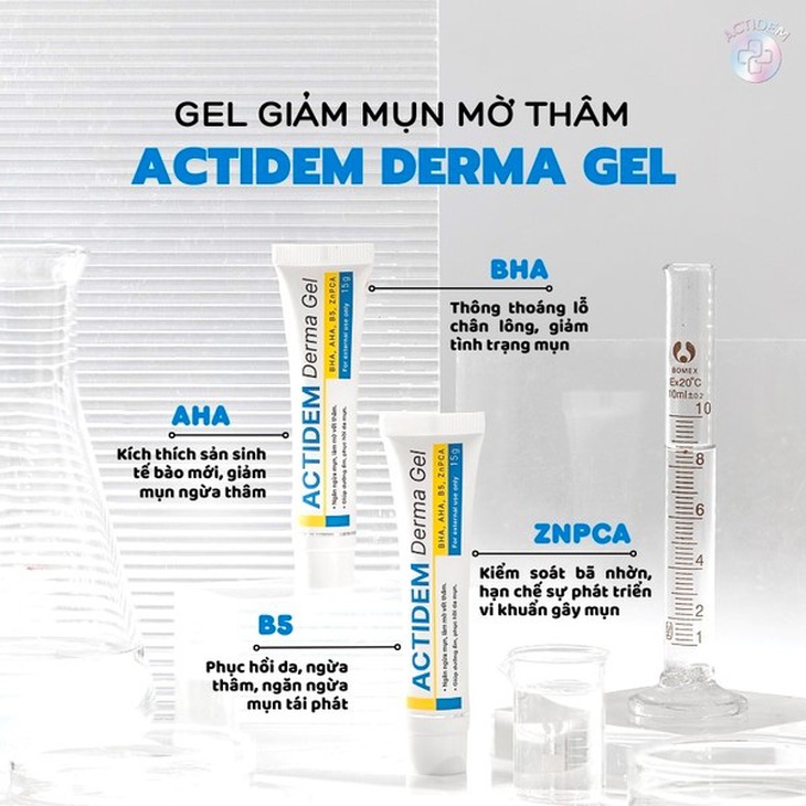 Gel trị mụn Actidem Derma Gel