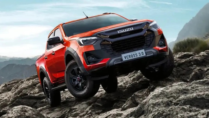 Isuzu D-Max nằm trong số bán tải đã được xác nhận điện hóa ở khu vực Đông Nam Á cùng Ford Ranger, Mitsubishi Triton và Toyota Hilux - Ảnh: Drive