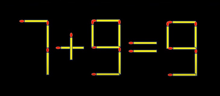 Thử tài IQ: Di chuyển một que diêm để 6+6=8 thành phép tính đúng- Ảnh 3.