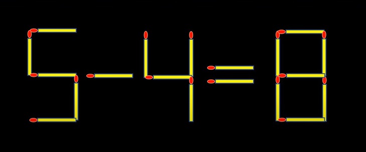 Thử tài IQ: Di chuyển một que diêm để 7+7=8 thành phép tính đúng- Ảnh 5.