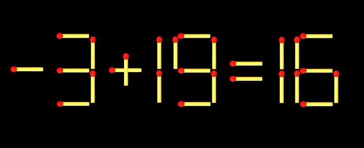 Thử tài IQ: Di chuyển một que diêm để 71+16=5 thành phép tính đúng - Ảnh 1.