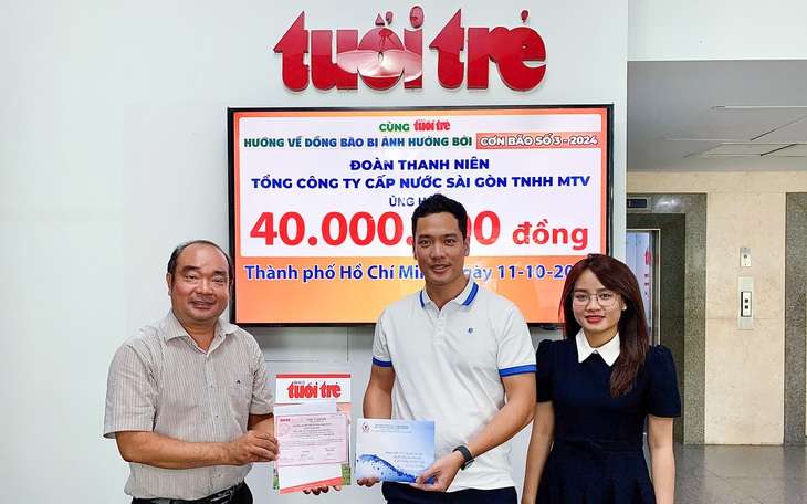 Cô trò gây quỹ nhờ Tuổi Trẻ gửi 30 triệu đồng cho đồng bào vùng lũ - Ảnh 3.