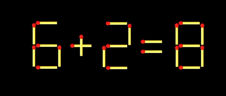 Thử tài IQ: Di chuyển một que diêm để 11+17=8 thành phép tính đúng - Ảnh 1.