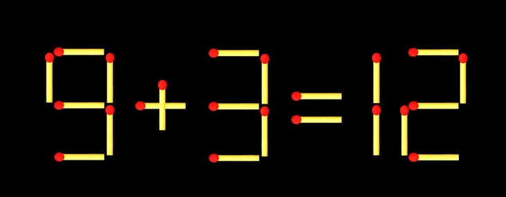 Thử tài IQ: Di chuyển một que diêm để 17+3=3 thành phép tính đúng - Ảnh 1.