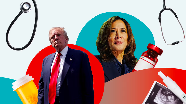 Phía ông Trump lên tiếng về hồ sơ sức khỏe của bà Kamala Harris - Ảnh 1.