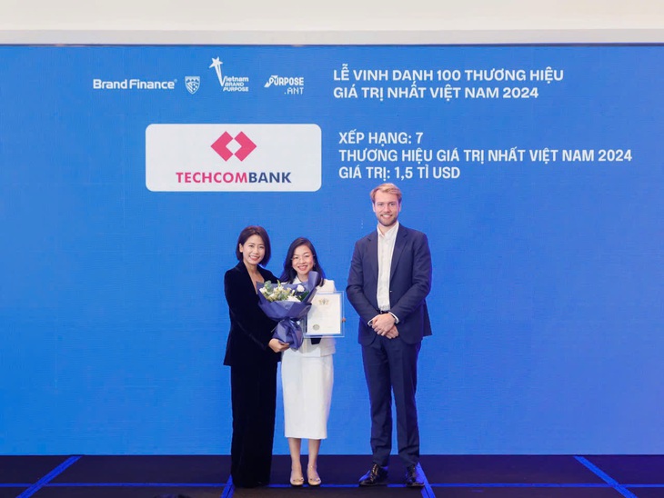 Techcombank lọt top 5 thương hiệu ngân hàng giá trị nhất Việt Nam - Ảnh 1.