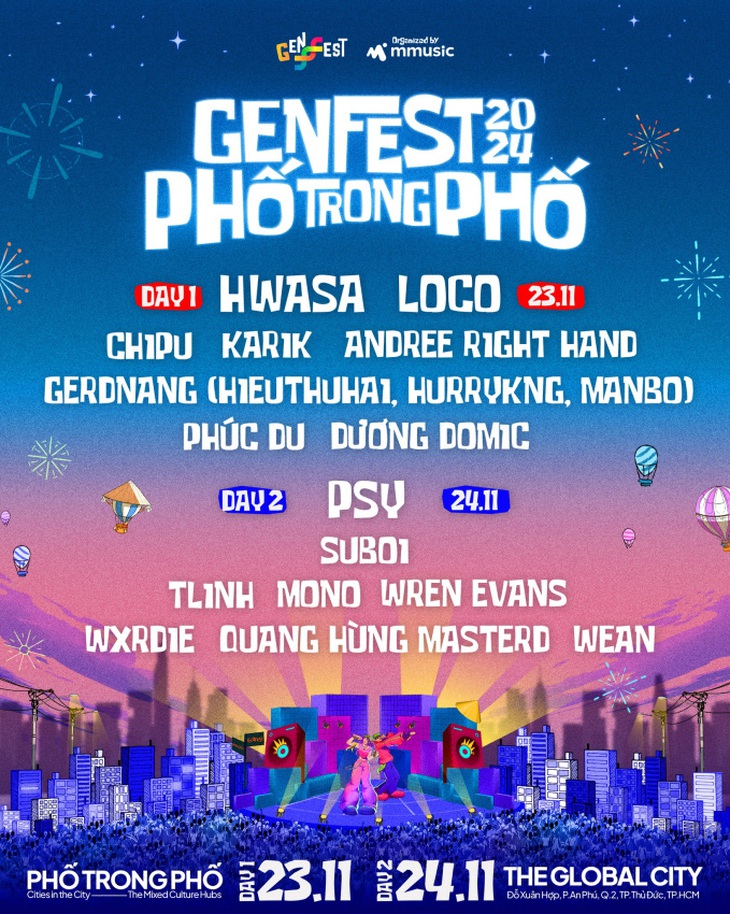 GENfest 2024 khiến dân tình chấn động với dàn lineup 'khủng' - Ảnh 3.