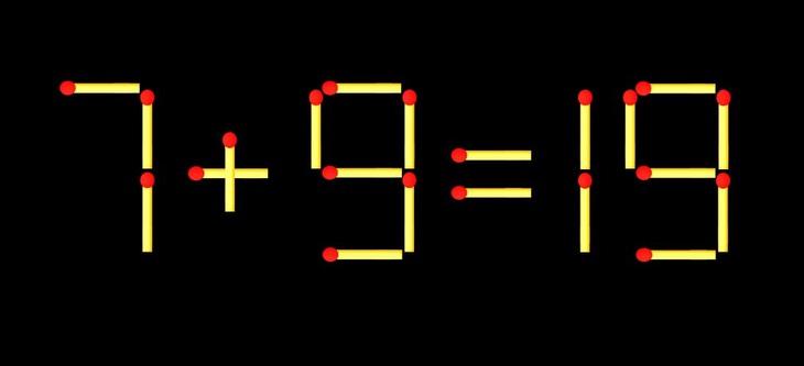 Thử tài IQ: Di chuyển một que diêm để 8+15=9 thành phép tính đúng - Ảnh 3.
