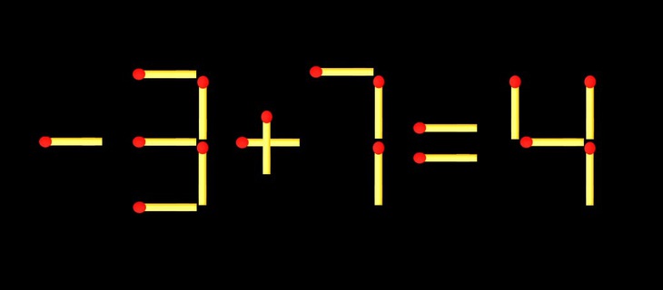 Thử tài IQ: Di chuyển một que diêm để 8-4=2 thành phép tính đúng - Ảnh 1.