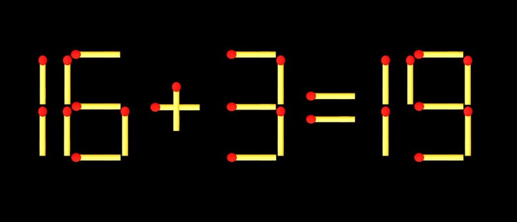 Thử tài IQ: Di chuyển một que diêm để 8+15=9 thành phép tính đúng - Ảnh 1.