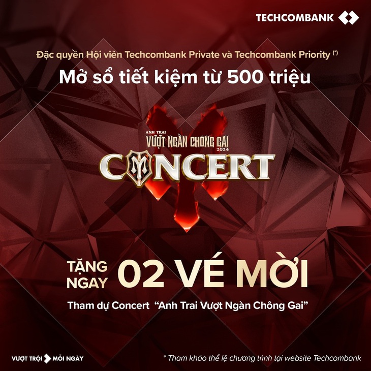 Sức hút Techcombank trước thềm concert Anh trai vượt ngàn chông gai 2024 - Ảnh 3.