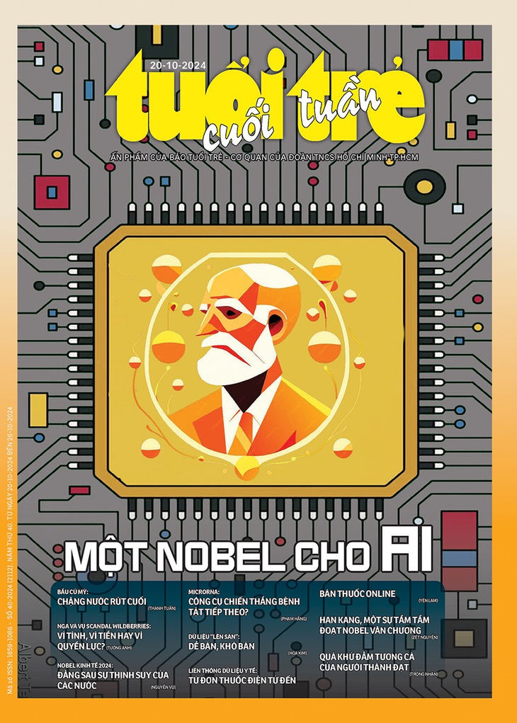 Tuổi Trẻ Cuối Tuần số 40-2024: Một Nobel cho AI - Ảnh 1.