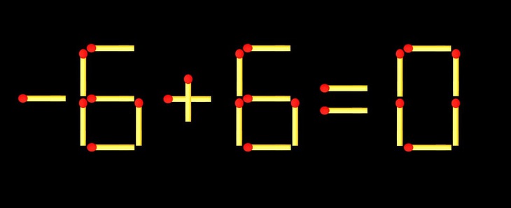 Thử tài IQ: Di chuyển một que diêm để 6+6=8 thành phép tính đúng - Ảnh 1.