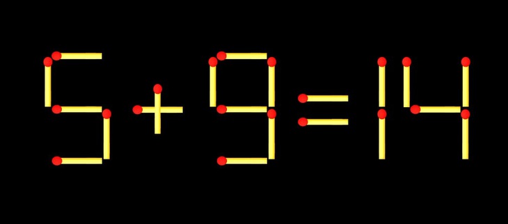 Thử tài IQ: Di chuyển một que diêm để 8+13=7 thành phép tính đúng - Ảnh 1.