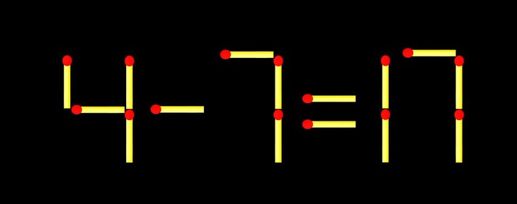 Thử tài IQ: Di chuyển một que diêm để 97-51=5 thành phép tính đúng - Ảnh 2.