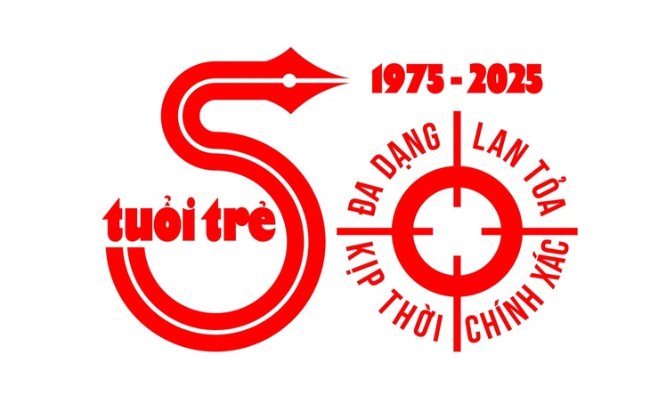 Tuổi Trẻ tiếp tục giới thiệu những thiết kế logo, ý tưởng slogan kỷ niệm 50 năm thành lập báo - Ảnh 5.