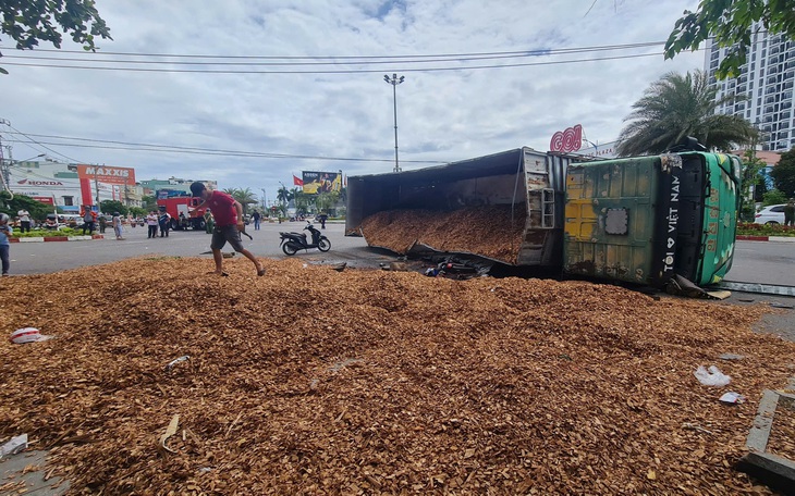 Sau vụ xe tải lật đè chết 3 người, chủ tịch Bình Định yêu cầu kiểm tra, xử lý nghiêm các xe vi phạm - Ảnh 5.