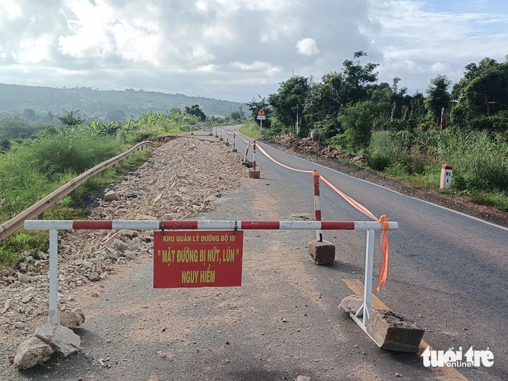 Tuyến tránh quốc lộ 14 hơn 500 tỉ đồng bị sụt lún do... thiện tai? - Ảnh 4.