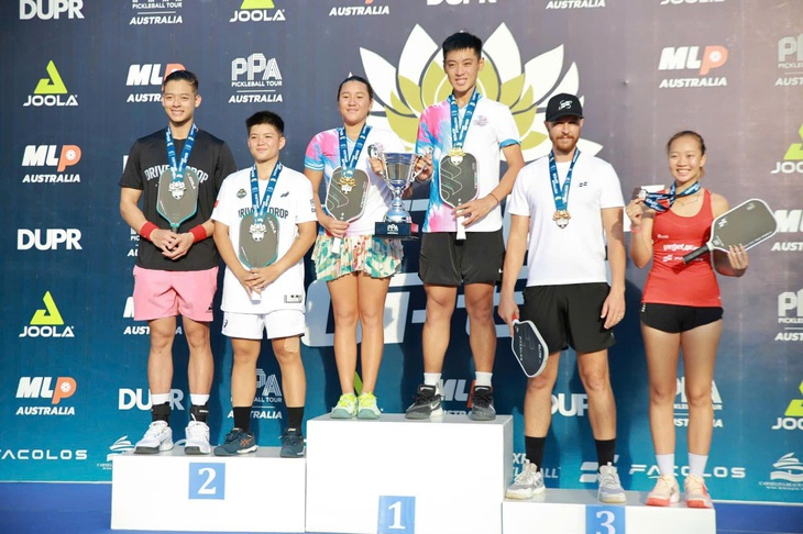 Team D-Joy giành hàng loạt huy chương tại giải pickleball 2024 - Ảnh 7.