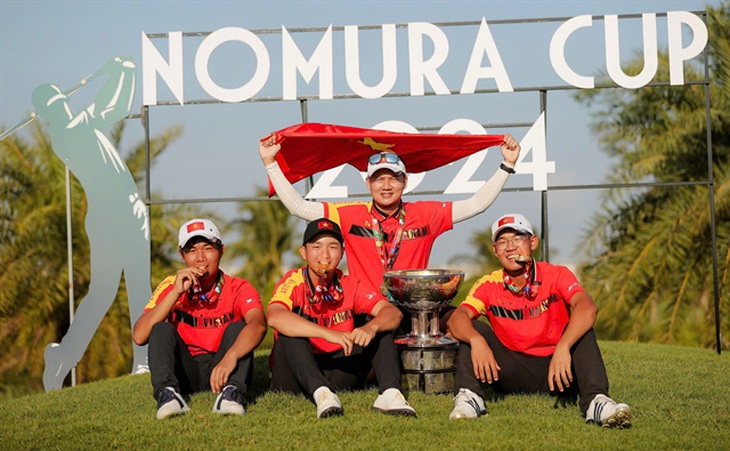 Tuyển golf Việt Nam vô địch Nomura Cup 2024 - Ảnh 2.