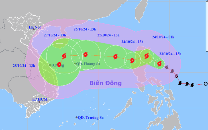 Quảng Nam dự kiến sơ tán gần 190.000 dân nếu bão Trami mạnh, đổ bộ trực tiếp - Ảnh 2.