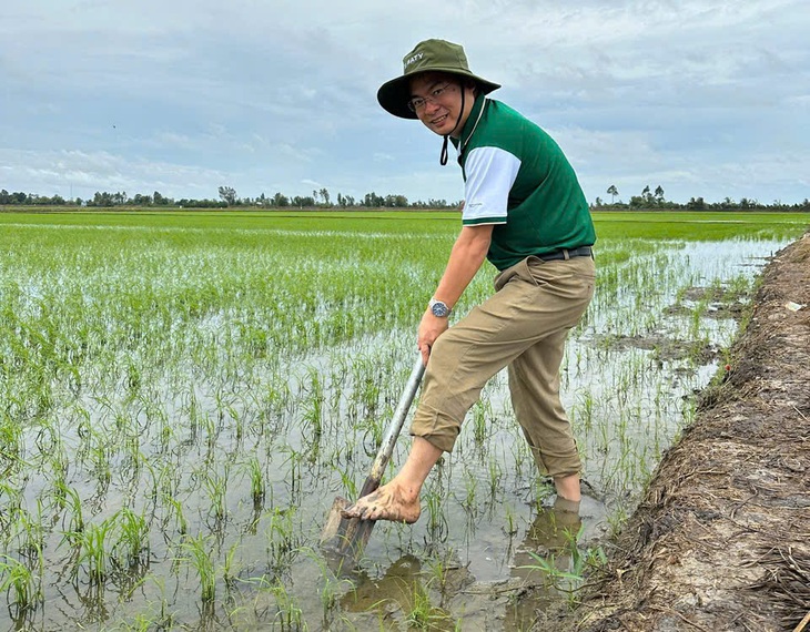 Trồng lúa sạch ứng dụng công nghệ, tăng thu nhập cho nông dân - Ảnh 1.