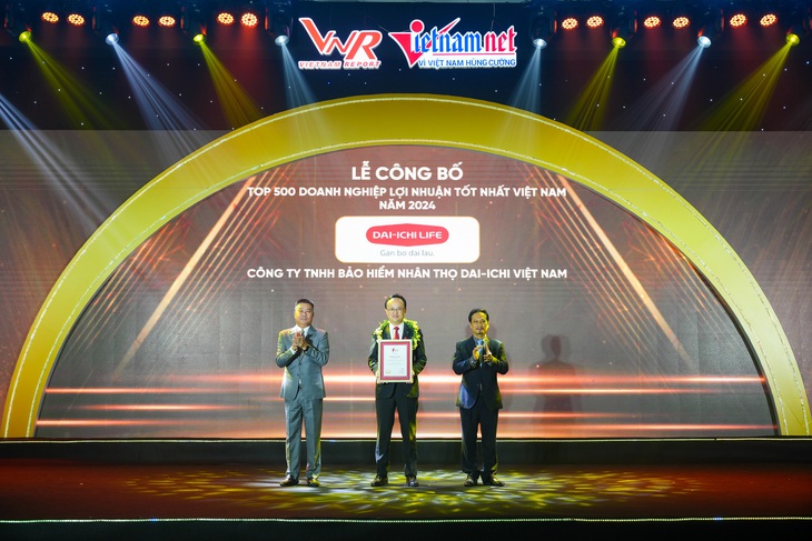 Dai-ichi Life Việt Nam vào 'Top 500 doanh nghiệp lợi nhuận tốt nhất Việt Nam 2024' - Ảnh 1.