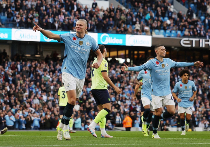 Haaland nổ súng, Man City nối dài mạch bất bại - Ảnh 1.