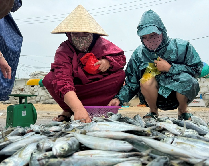 Quá nguy hiểm bà con bất chấp lệnh cấm ra biển đánh bắt cá - Ảnh 4.