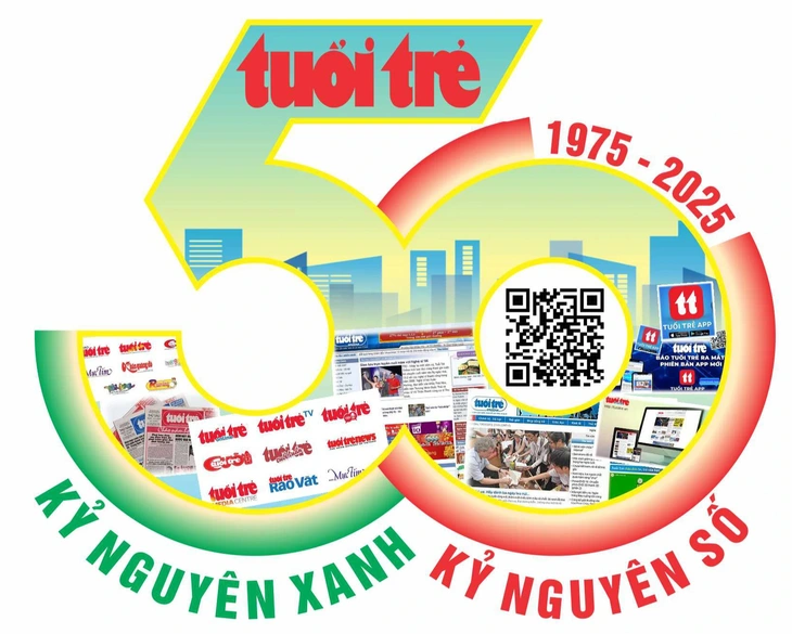 Nhiều thiết kế logo độc đáo, ý tưởng slogan nhân 50 năm thành lập báo Tuổi Trẻ - Ảnh 2.