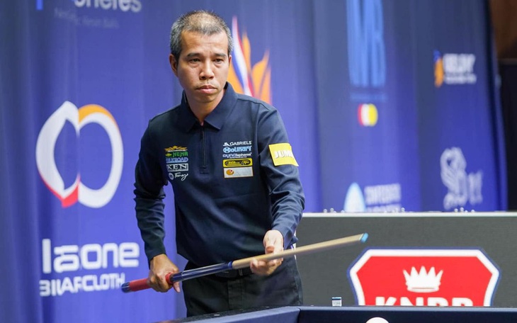 Trần Đức Minh thắng thuyết phục cao thủ Nhật Bản tại Giải billiards HBSF - Ảnh 2.