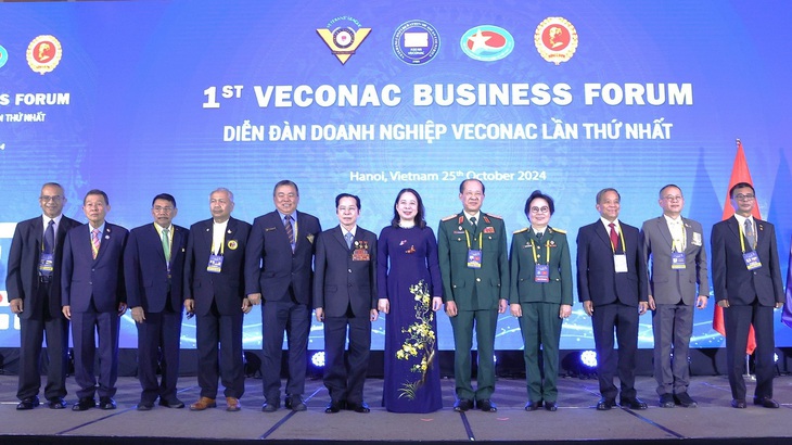 Chủ tịch KN Holdings Lê Văn Kiểm: VECONAC thúc đẩy cựu chiến binh ASEAN phát triển kinh tế - Ảnh 1.