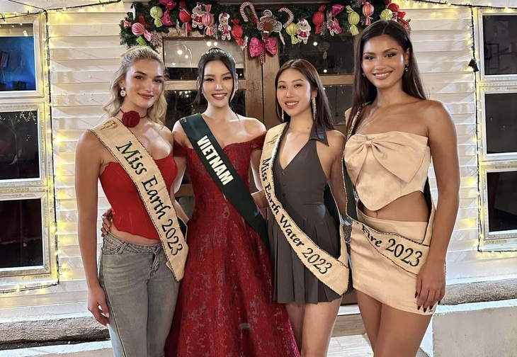 Người đẹp Miss Earth 2024 trồng cây xanh, dùng đồ tái chế, bảo vệ môi trường - Ảnh 7.