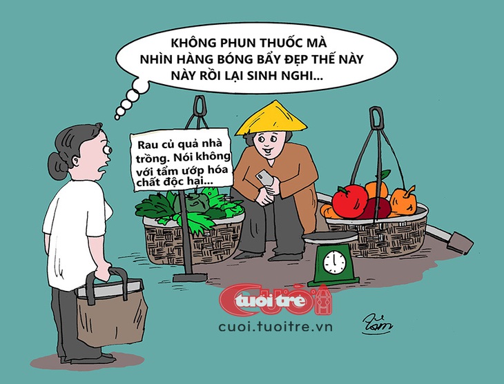 (Nháp) Vì sao chúng ta sợ rau đẹp? - Ảnh 1.