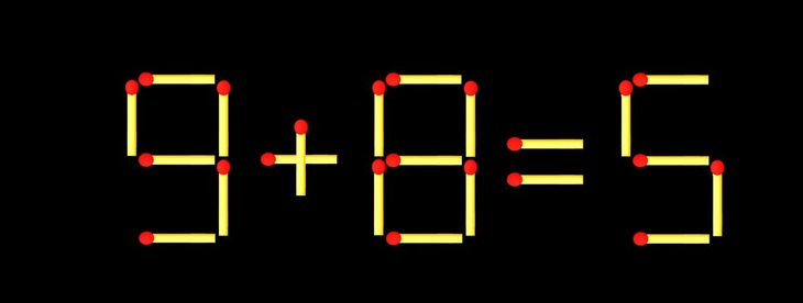 Thử tài IQ: Di chuyển một que diêm để 8-16=7 thành phép tính đúng - Ảnh 3.