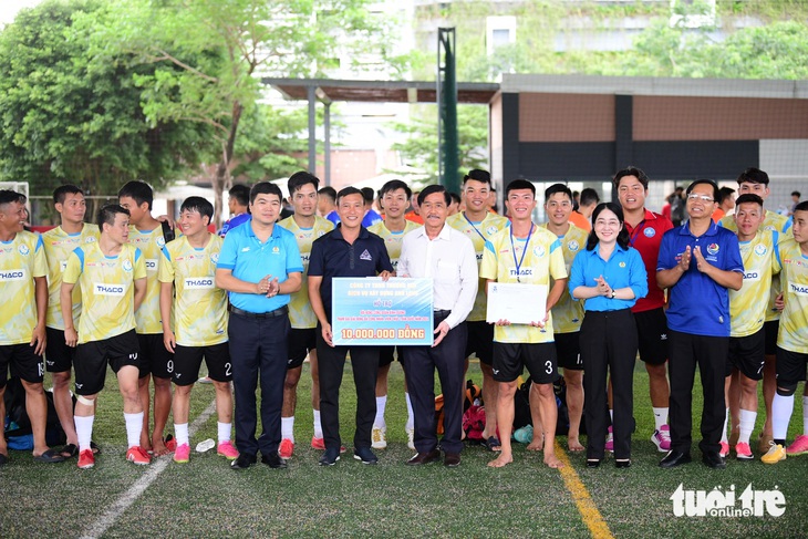 Bảo hiểm Bưu điện Bình Dương vô địch Giải bóng đá công nhân, viên chức Việt Nam khu vực 3 - Ảnh 3.