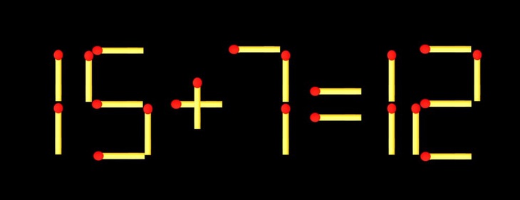 Thử tài IQ: Di chuyển hai que diêm để 3+18=7 thành phép tính đúng - Ảnh 2.